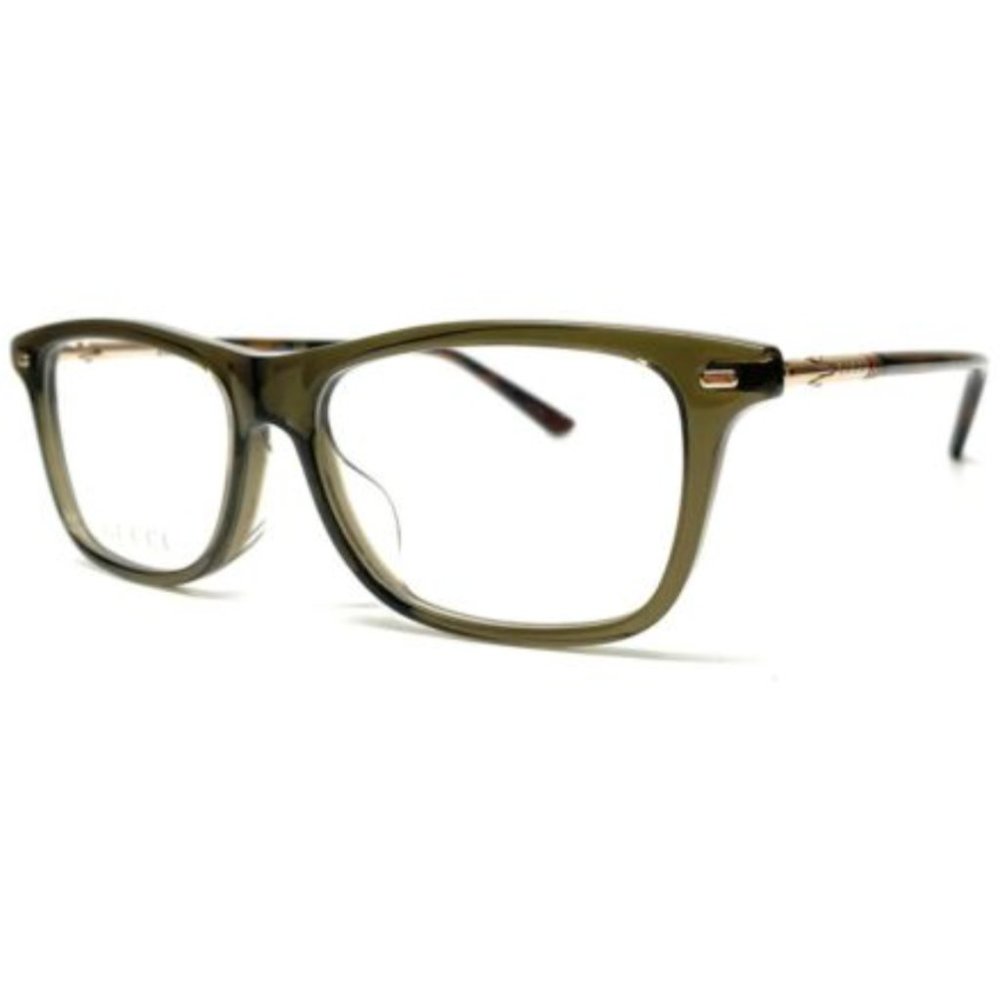 Gucci Men's Green Transparent Eyeglasses!